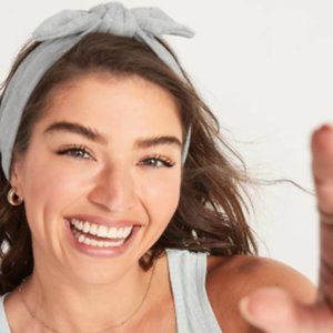 Old Navy Soft-Knit Bow-Tie Headband